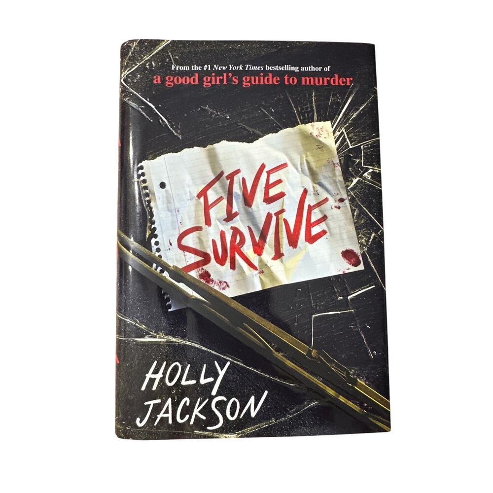 Five Survive by Holly Jackson Hardcover Book - Thriller Novel
